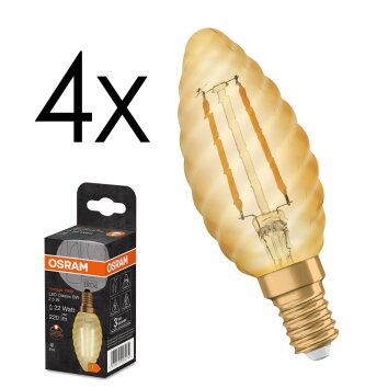 LED E14 4er Set 2,5 Watt 2400 Kelvin 220 Lumen LED E14 4er Set 2,5 Watt 2400 Kelvin 220 Lumen