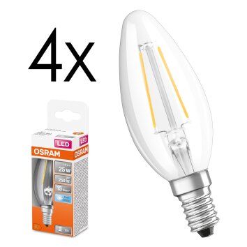 LED E14 4er Set 2,5 Watt 4000 Kelvin 250 Lumen LED E14 4er Set 2,5 Watt 4000 Kelvin 250 Lumen