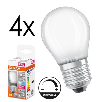 LED E27 4er Set 3,4 Watt 4000 Kelvin 470 Lumen LED E27 4er Set 3,4 Watt 4000 Kelvin 470 Lumen