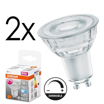 LED GU10 2er Set 4,7 Watt 4000 Kelvin 350 Lumen LED GU10 2er Set 4,7 Watt 4000 Kelvin 350 Lumen