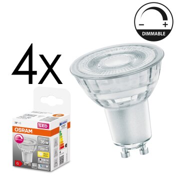 LED GU10 4er Set 3,7 Watt 2700 Kelvin 230 Lumen LED GU10 4er Set 3,7 Watt 2700 Kelvin 230 Lumen