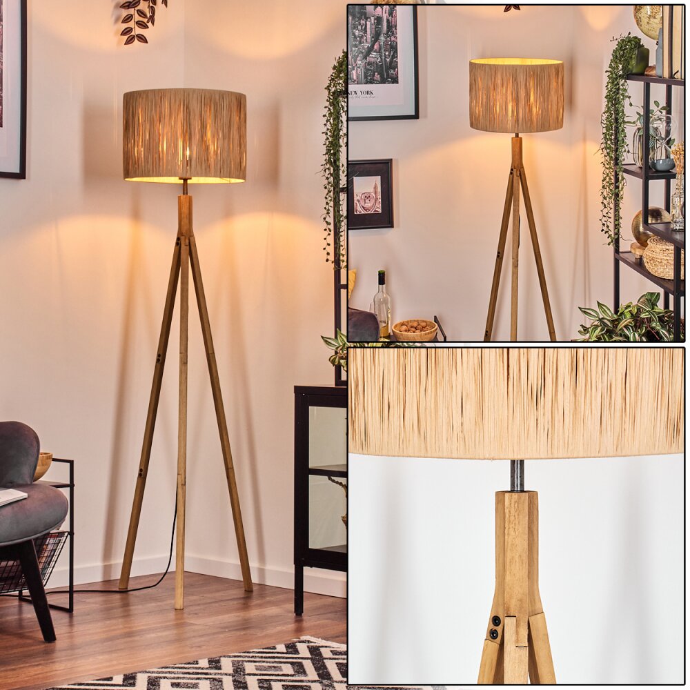 Granja Stehleuchte Naturfarben, 1-flammig main product photo