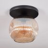 Ripoll Deckenleuchte Glas 25 cm Bernsteinfarben, 1-flammig