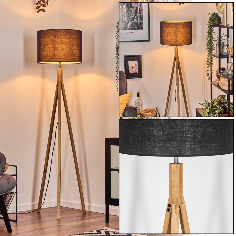 Bassagoda Stehleuchte Naturfarben, 1-flammig main product photo