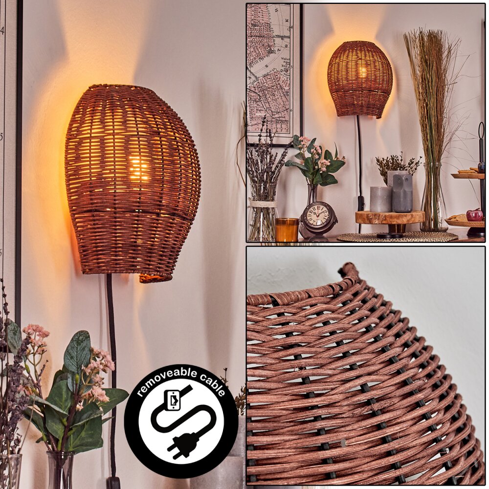 Cardeira Wandleuchte Schwarz, 1-flammig main product photo