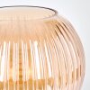 Koyoto Tischleuchte Glas 20 cm Bernsteinfarben, 1-flammig