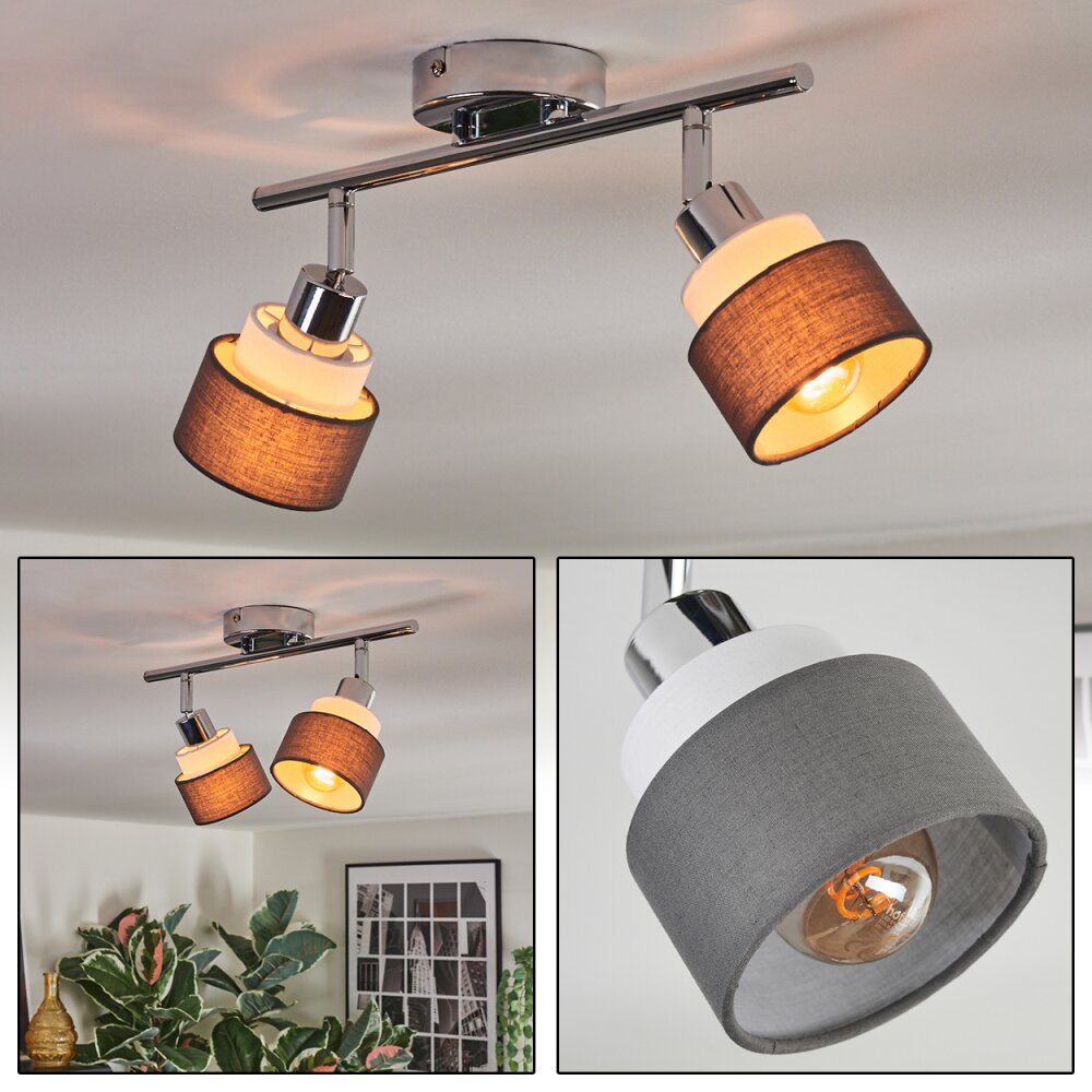 Ailer Deckenleuchte Chrom, 2-flammig main product photo