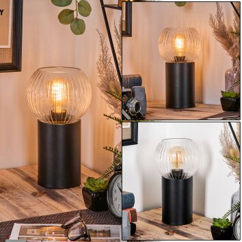 Koyoto Tischleuchte Glas 15 cm Klar, 1-flammig Koyoto Tischleuchte Glas 15 cm Klar, 1-flammig