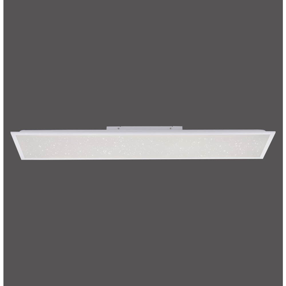 Leuchten Direkt STARRYFLAT Deckenleuchte LED Weiß, 1-flammig, Fernbedienung