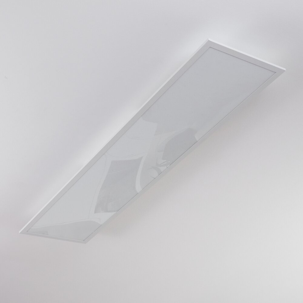 Nexo Deckenpanel LED Weiß, 1-flammig, Fernbedienung