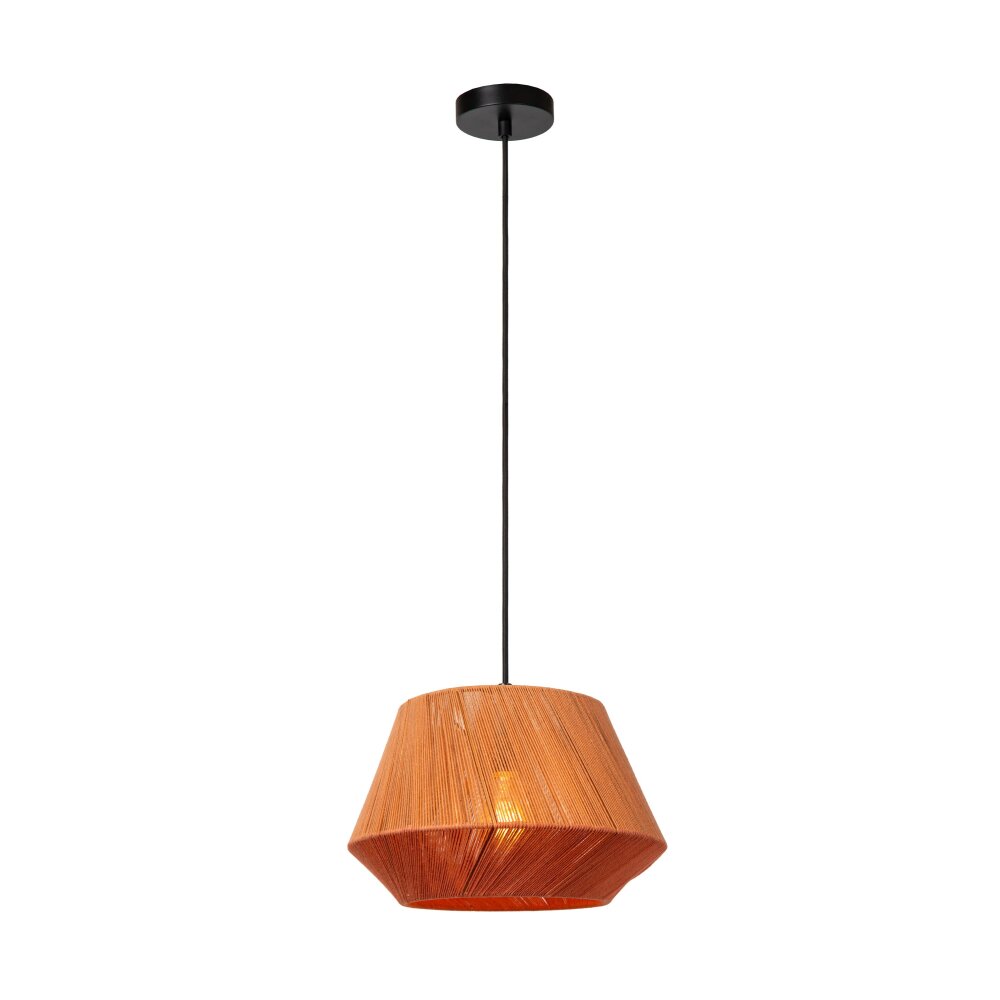 Lucide JESSICA Pendelleuchte Schwarz, 1-flammig main product photo
