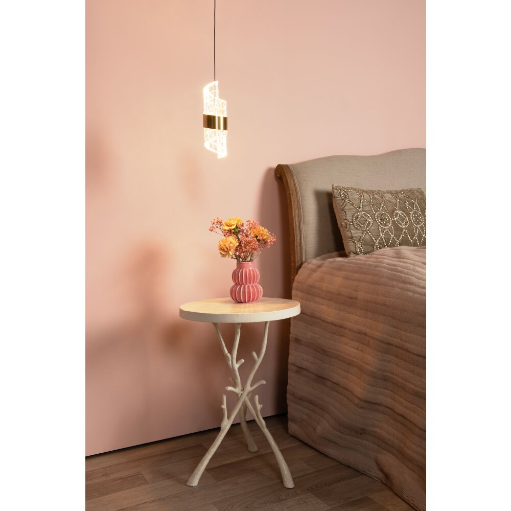 Lucide KLIGANDE Pendelleuchte LED Gold, 1-flammig main product photo