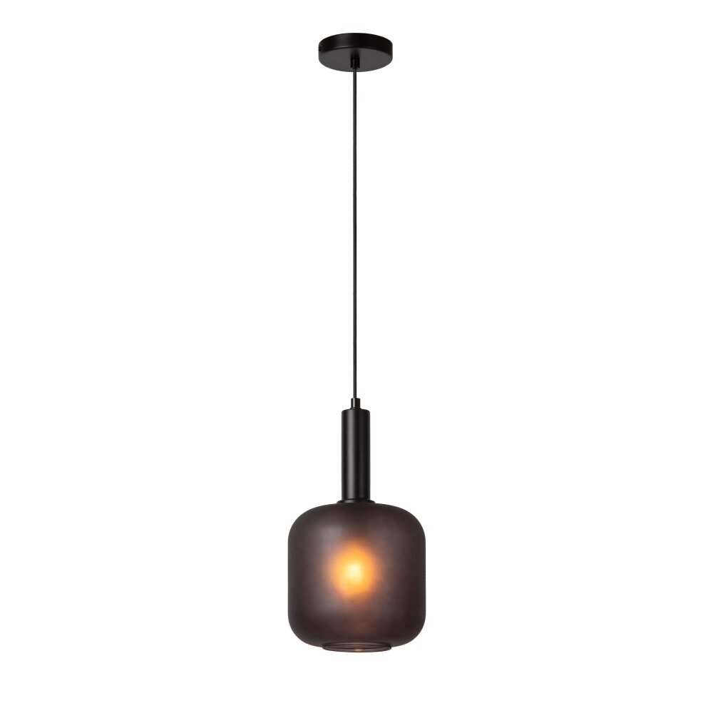Lucide ELOISE Pendelleuchte Schwarz, 1-flammig main product photo