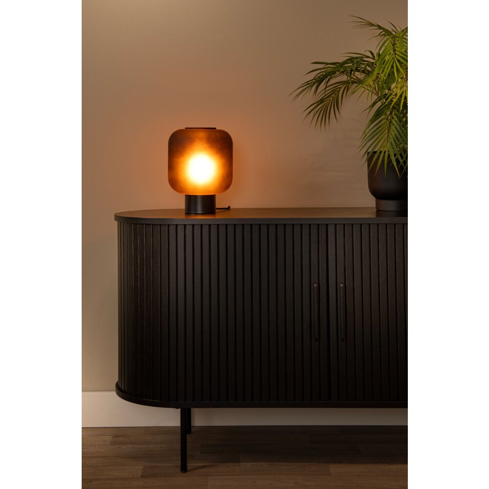 Lucide ELOISE Tischleuchte Schwarz, 1-flammig main product photo