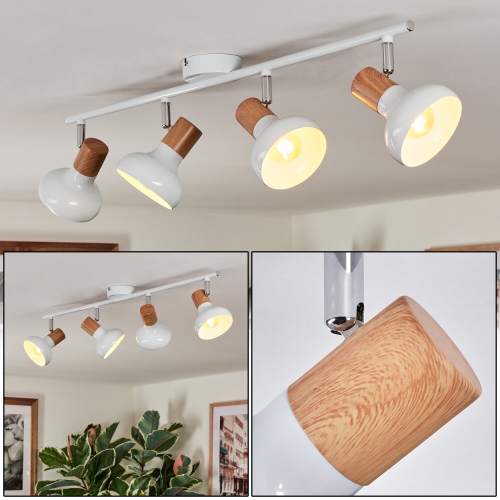 Alyra Deckenleuchte Weiß, 4-flammig main product photo