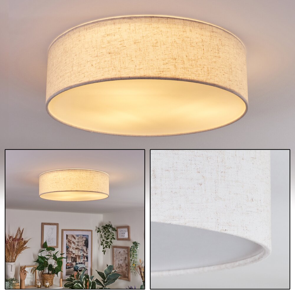 Antillo Deckenleuchte Weiß, 3-flammig main product photo