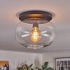 Apedo Deckenleuchte Glas 30 cm Klar, 1-flammig