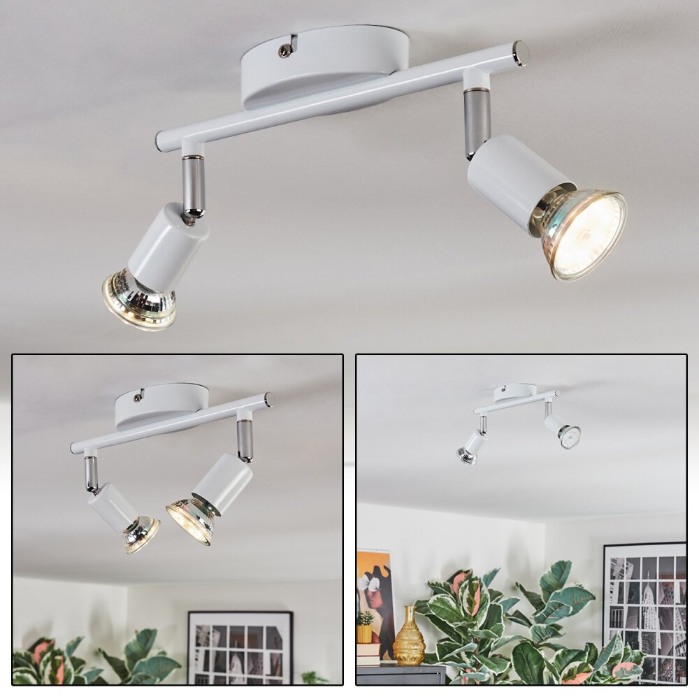 Gjedso Deckenleuchte LED Chrom, Weiß, 2-flammig main product photo