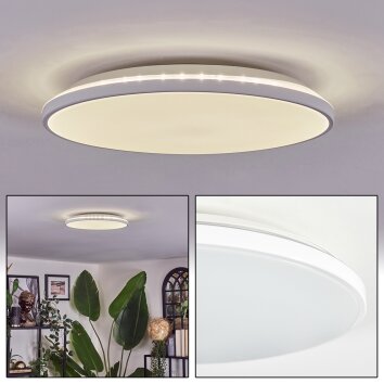 Borel Deckenleuchte LED Weiß, 1-flammig Borel Deckenleuchte LED Weiß, 1-flammig