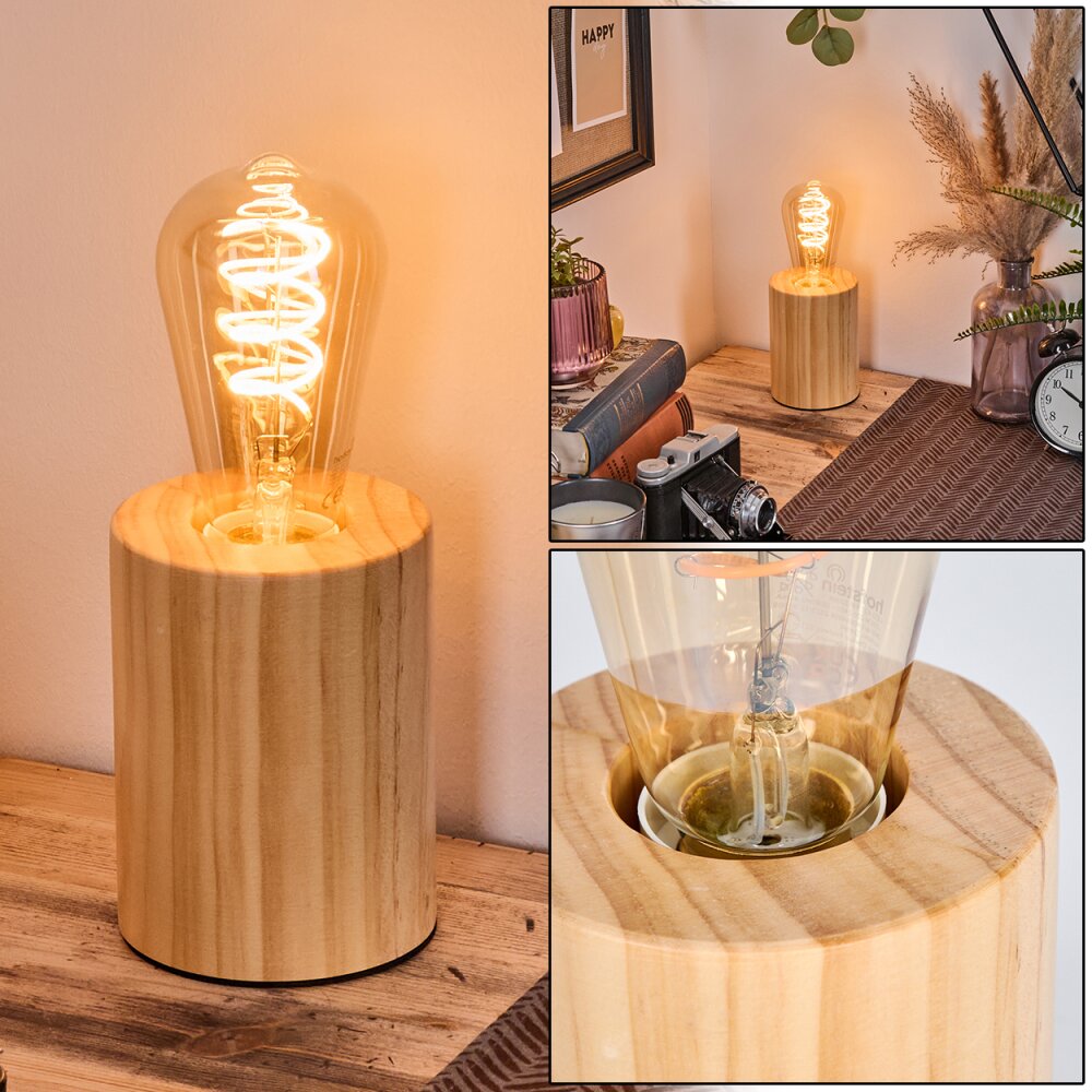 Tallsebo Tischleuchte Naturfarben, 1-flammig main product photo