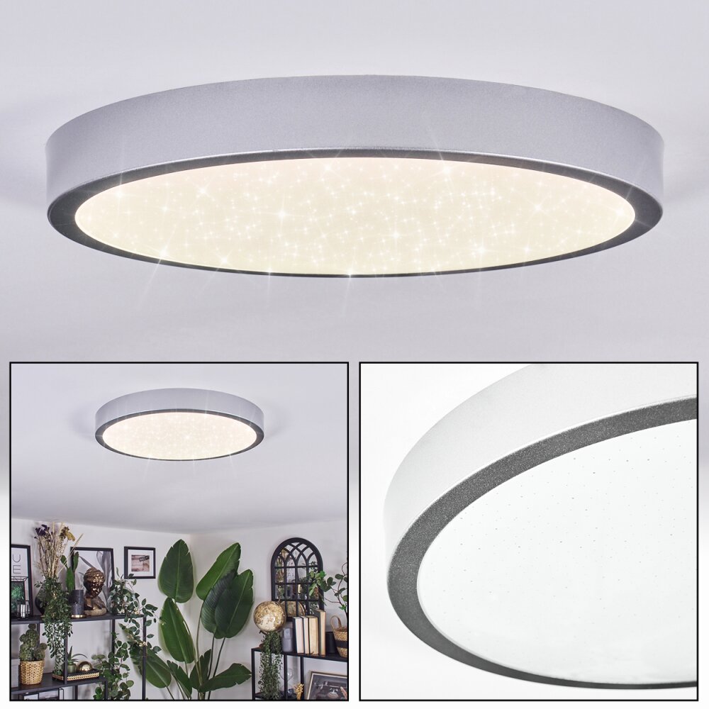 Kelan Deckenleuchte LED Silber, 1-flammig main product photo