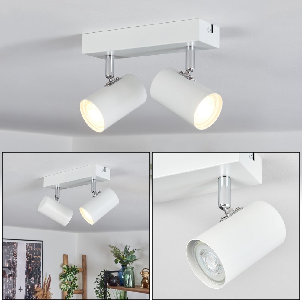 Gesteira Deckenleuchte Weiß, 2-flammig main product photo
