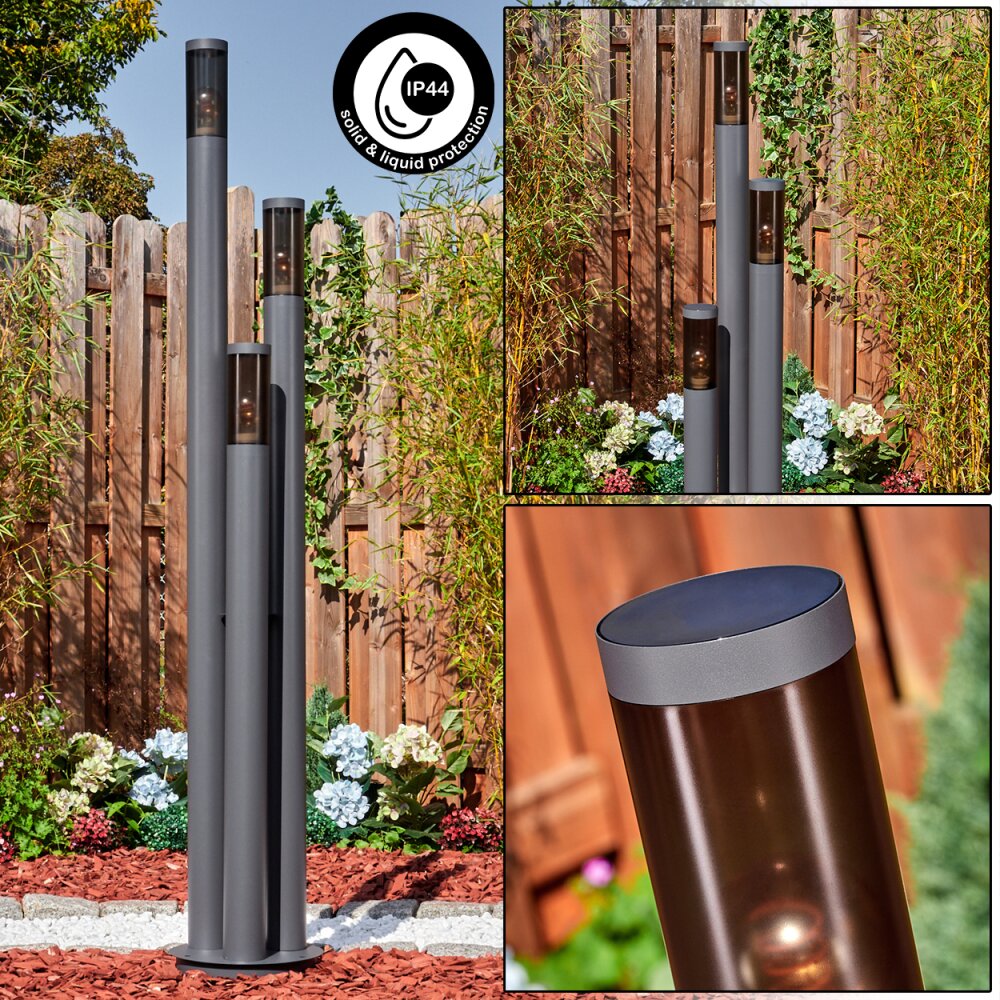 Sessa Wegeleuchte Anthrazit, 3-flammig main product photo