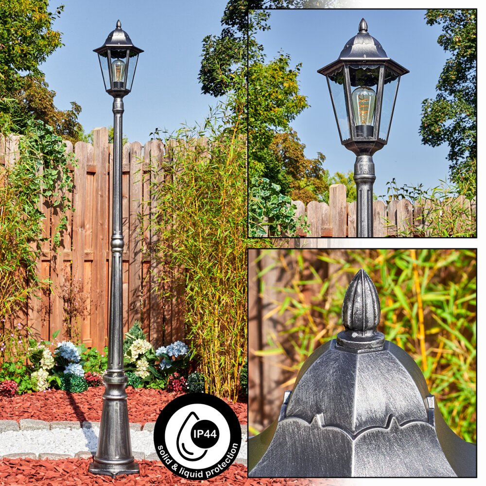 Lignac Kandelaber Schwarz, Silber, 1-flammig main product photo