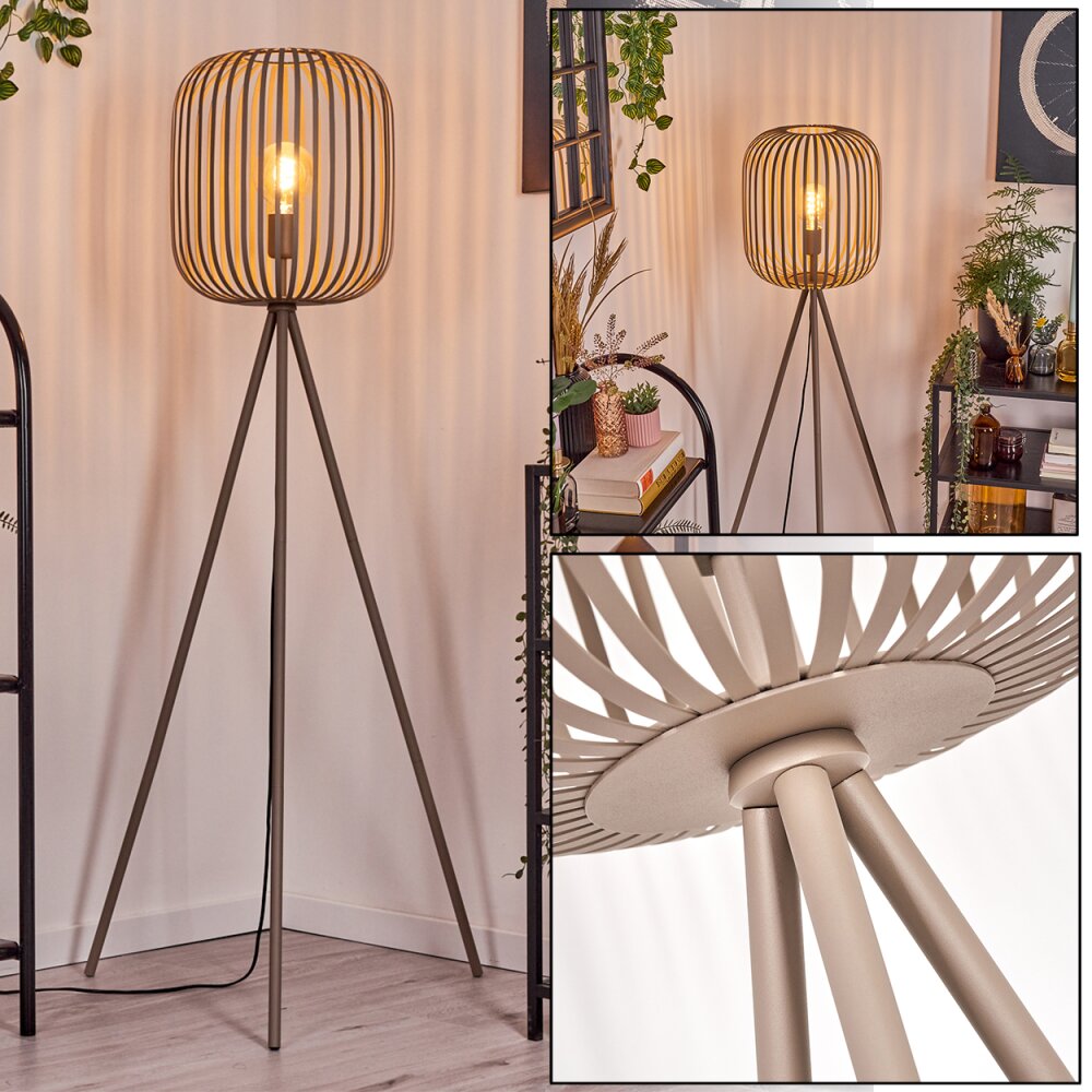Bystrup Stehleuchte Beige, Sandfarben, 1-flammig main product photo