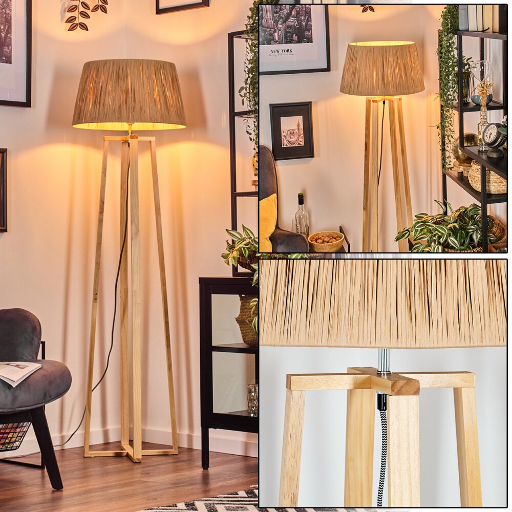 Granja Stehleuchte Naturfarben, 1-flammig main product photo