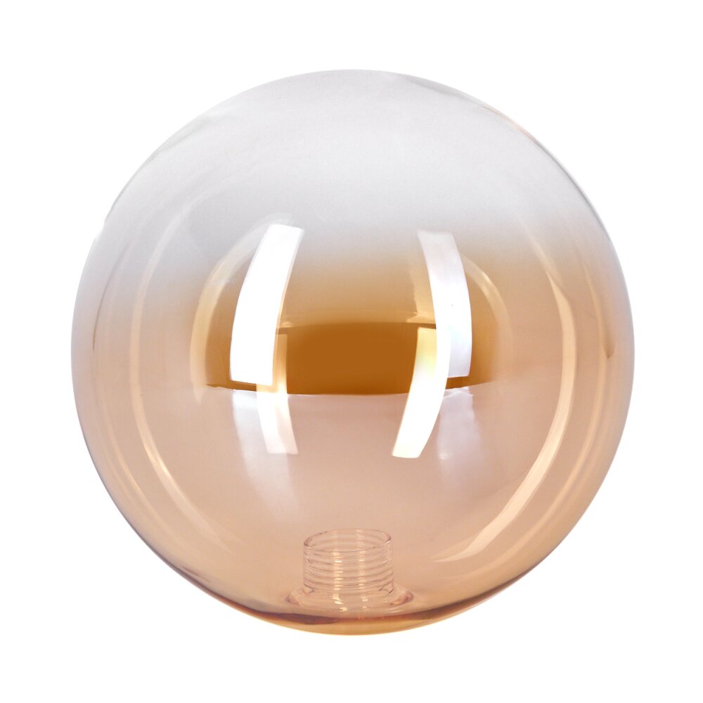 Glaslampenschirm Chehalis Ersatzglas 15 cm Bernsteinfarben, Klar main product photo