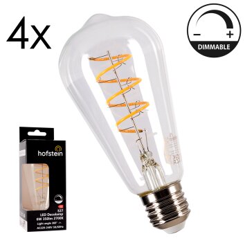 LED E27 4er Set 6 Watt 2700 Kelvin 350 Lumen LED E27 4er Set 6 Watt 2700 Kelvin 350 Lumen