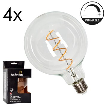 LED E27 4er Set 6 Watt 2700 Kelvin 350 Lumen LED E27 4er Set 6 Watt 2700 Kelvin 350 Lumen