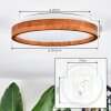 Sofo Deckenleuchte LED Weiß, 1-flammig