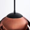 Gastor Hängeleuchte Glas 30 cm Kupferfarben, 1-flammig