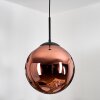 Gastor Hängeleuchte Glas 30 cm Kupferfarben, 1-flammig