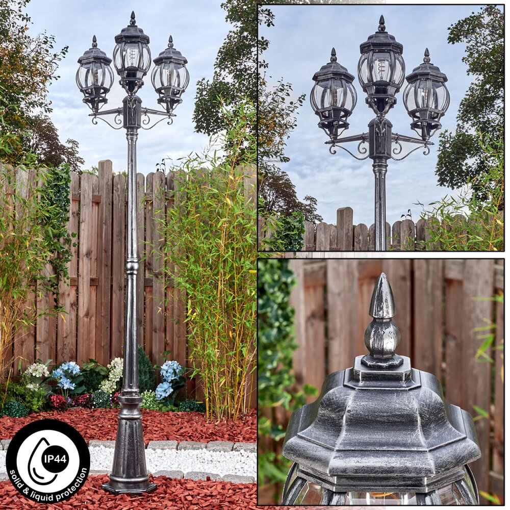 Lentua Kandelaber Schwarz, Silber, 3-flammig main product photo