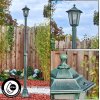 Loria Kandelaber Grün, Schwarz, 1-flammig Loria Kandelaber Grün, Schwarz, 1-flammig