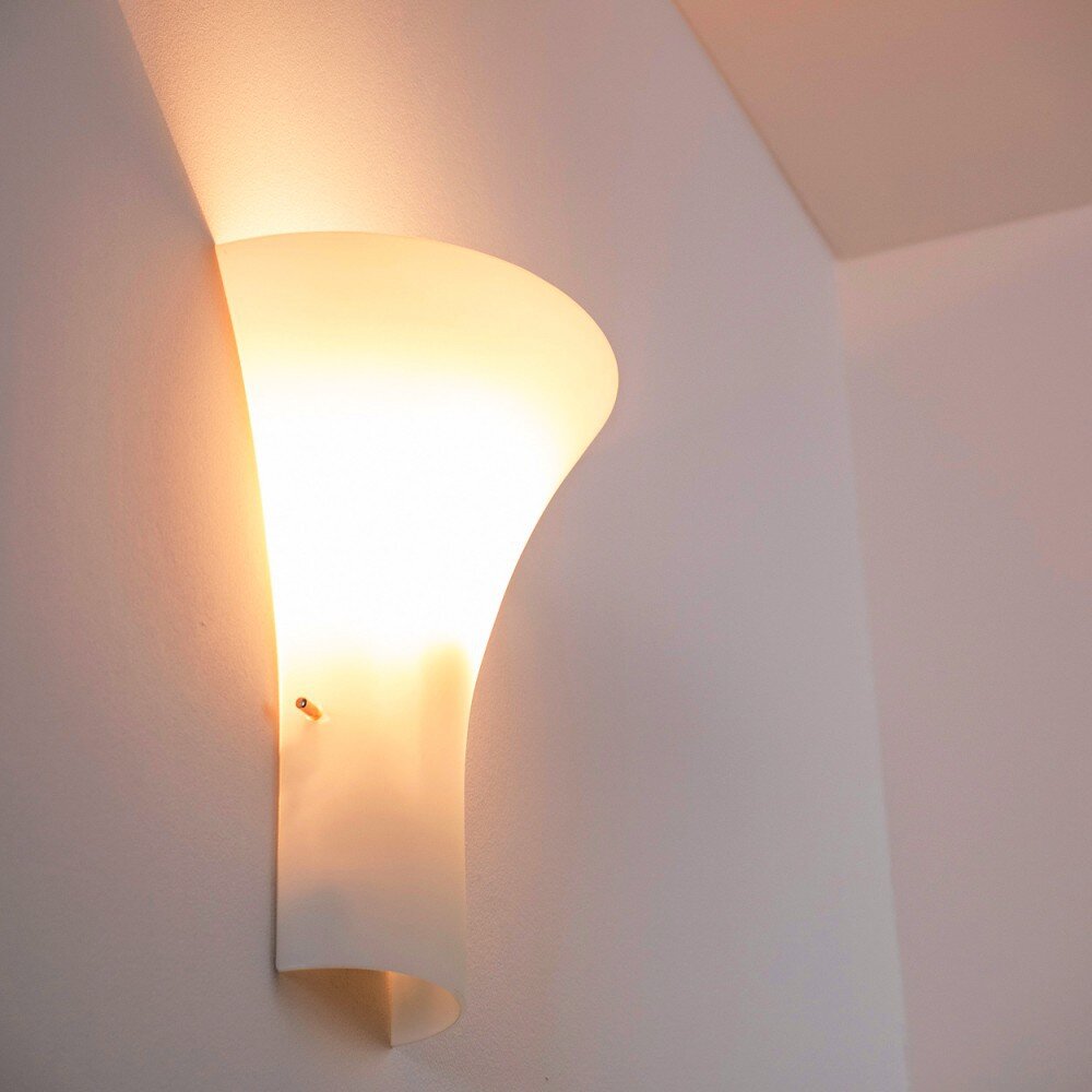 Nerola Wandleuchte Weiß, 1-flammig main product photo