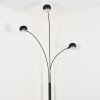 Nikkala Stehleuchte Marmor, Schwarz, 3-flammig