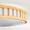 Amarelos Deckenleuchte LED Naturfarben, Weiß, 1-flammig, Fernbedienung