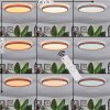 Sofo Deckenleuchte LED Naturfarben, 1-flammig, Fernbedienung