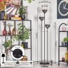 Gastor Stehleuchte Glas 15 cm Schwarz, 3-flammig