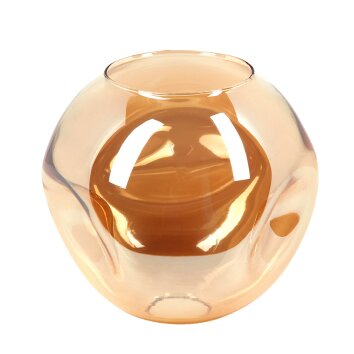 Glaslampenschirm Ripoll Ersatzglas 20 cm Bernsteinfarben