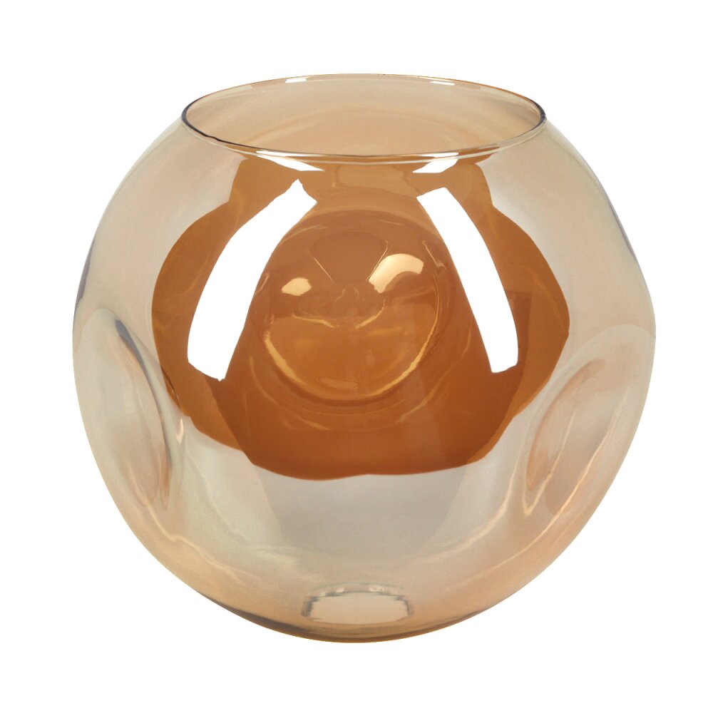 Lampenschirm aus Glas Ripoll Ersatzglas 25 cm Bernsteinfarben main product photo