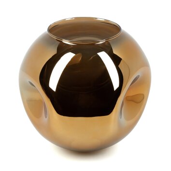 Glaslampenschirm Ripoll Ersatzglas 20 cm Gold