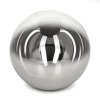 Lampenschirm aus Glas Remaisnil Ersatzglas 10 cm Chrom, Rauchfarben