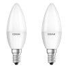 Osram E14 2er Set 4,9 Watt 2700 Kelvin 470 Lumen