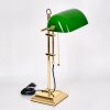 Ragaz Tischleuchte Messing, 1-flammig