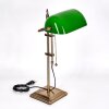 Ragaz Tischleuchte Altmessing, 1-flammig